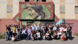 Grupo de participantes del Encuentro Encuentro de Ciudades Educadoras por la Inclusión